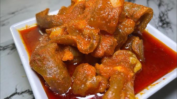 Cow Skin (Ponmo) Sauce