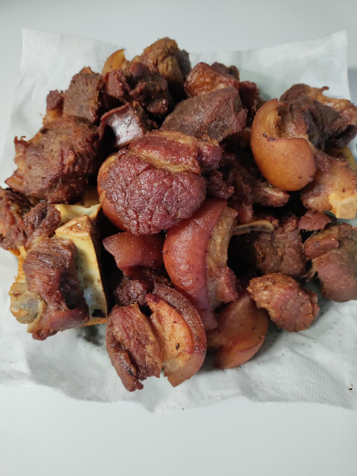 Fried Goat Meat