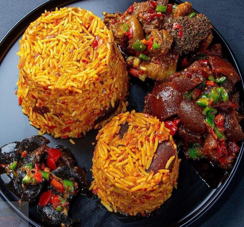 Jollof & Goat Meat