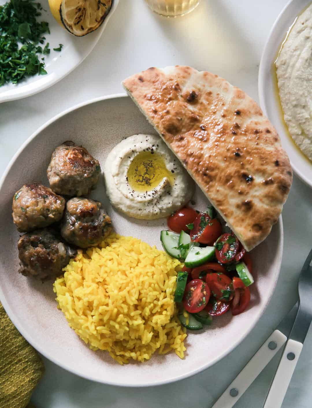 Lamb Kofta Plate